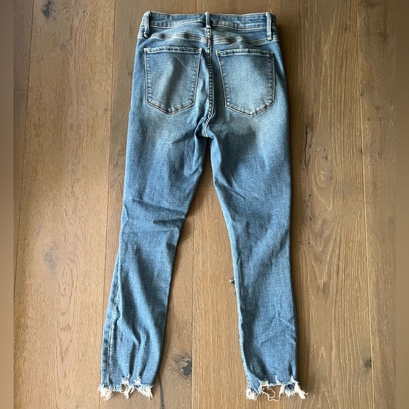 Abercrombie High Rise Super Skinny Ankle Jeans - Size 26 (Short) - Picture 3 of 5